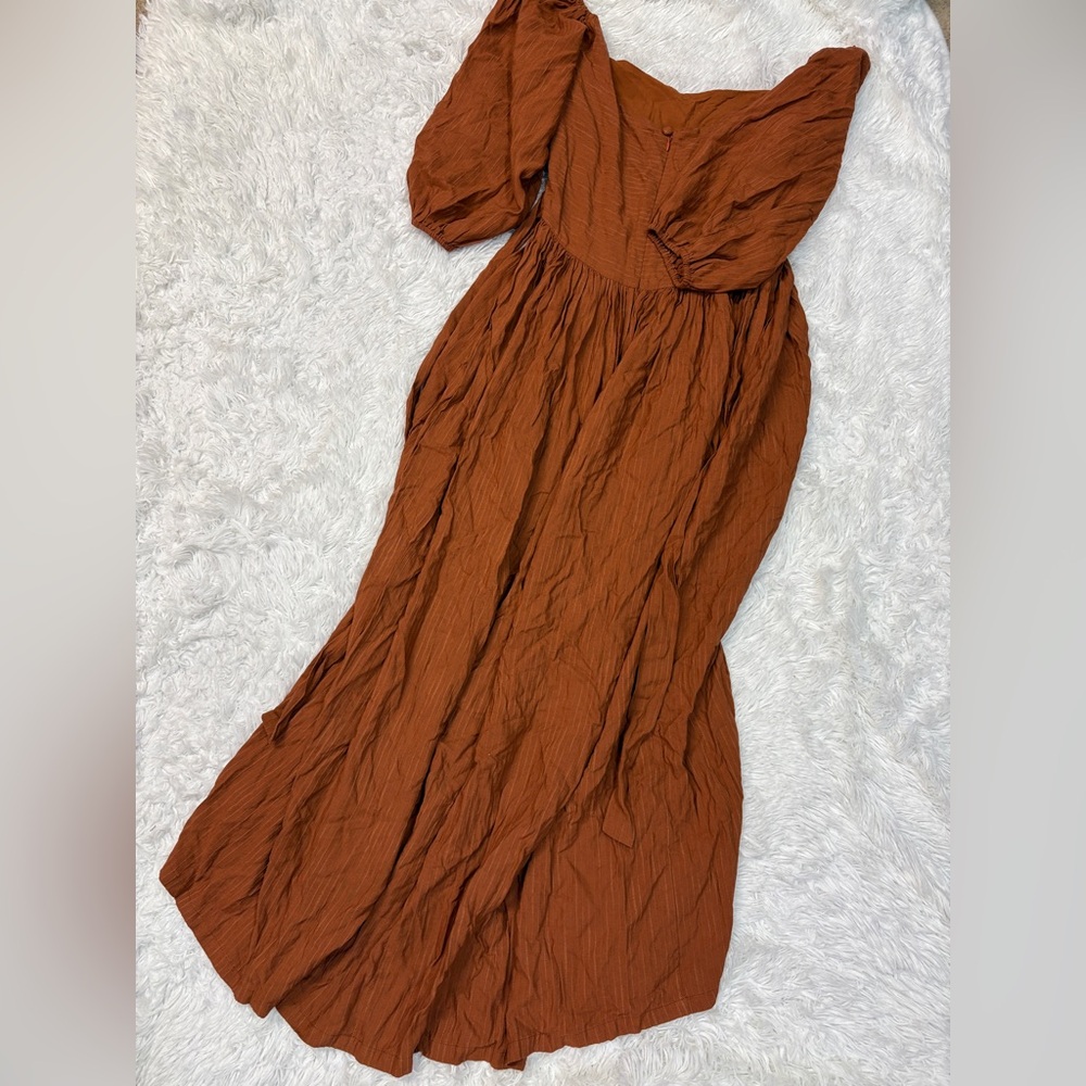 Kara Thoms Bellflower Dress in Red Earth - Picture 5 of 6